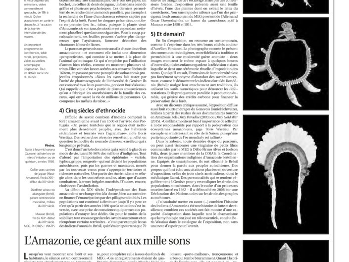 Le Courrier, article, photographie, Aurélien Fontanet