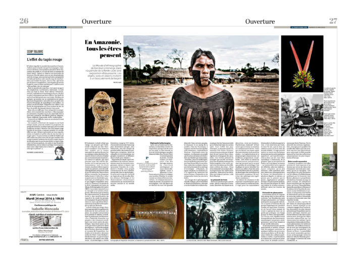 Le Temps, article, photographie, anthropologie, Aurélien Fontanet